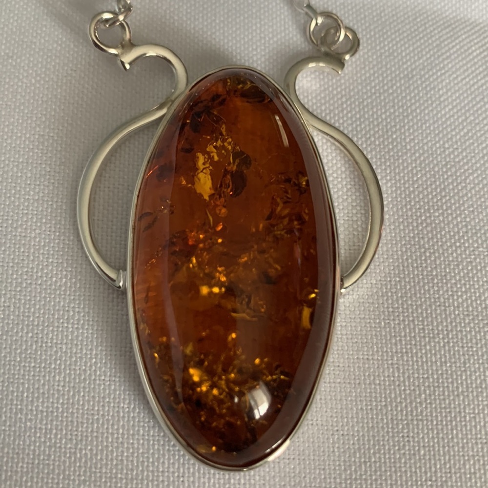 20 inches Baltic amber necklace